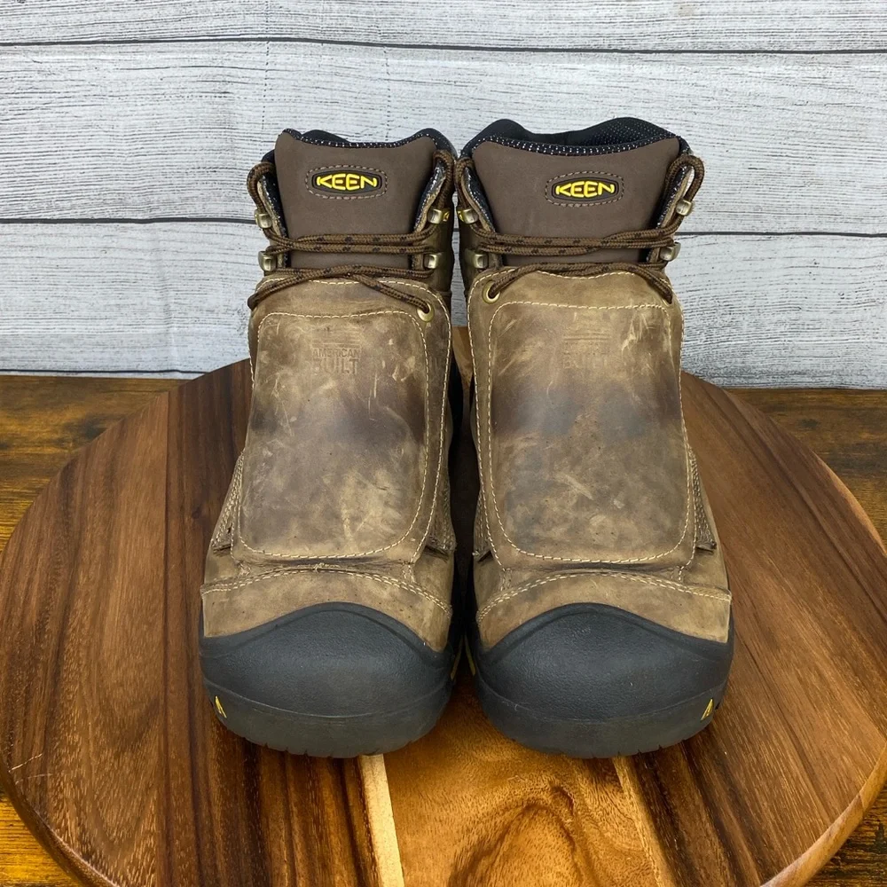 Keen Utility Mt. Vernon 6” MET Waterproof Work Boots Steel Toe Men’s Size 11 EE